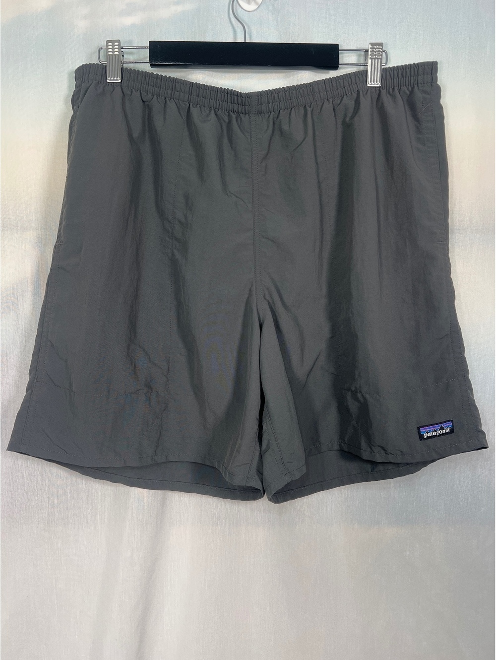 Patagonia Men's Baggies Shorts Mesh Lined Swim Trunks Dark Grey Men's XL